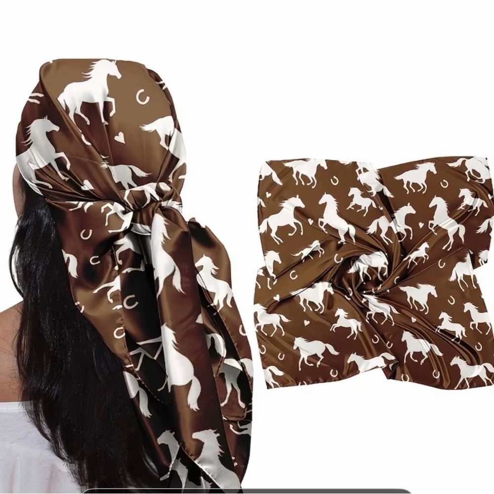 BOUTIQUE HORSE, PRINT SCARF